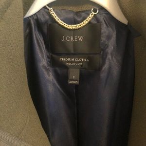 JCrew Stadium Cloth Cocoon Coat